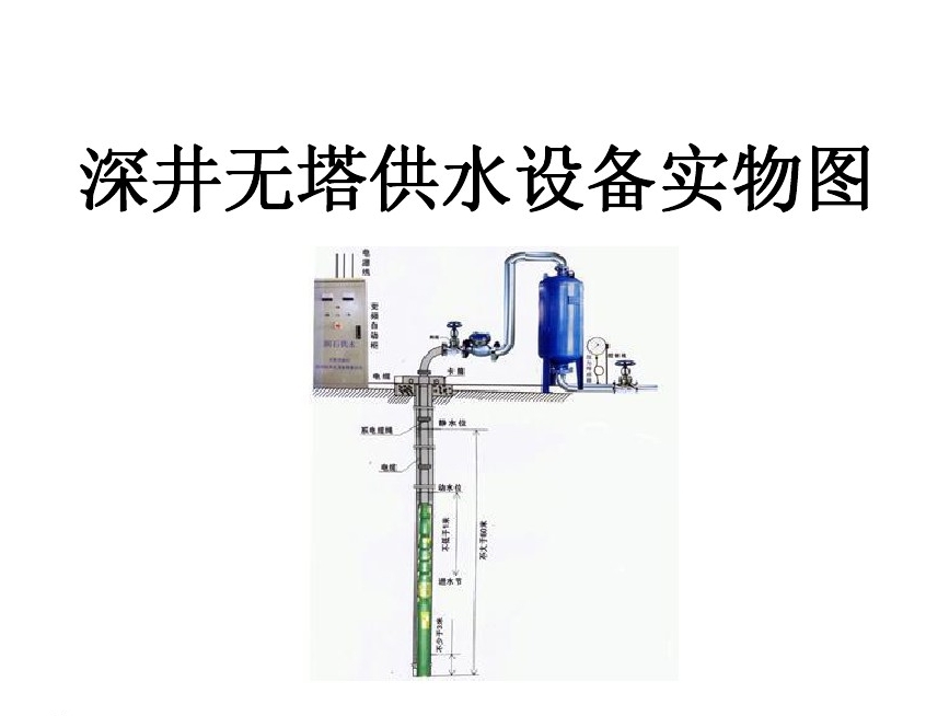 洛阳吉利区井泵无塔式供水设备